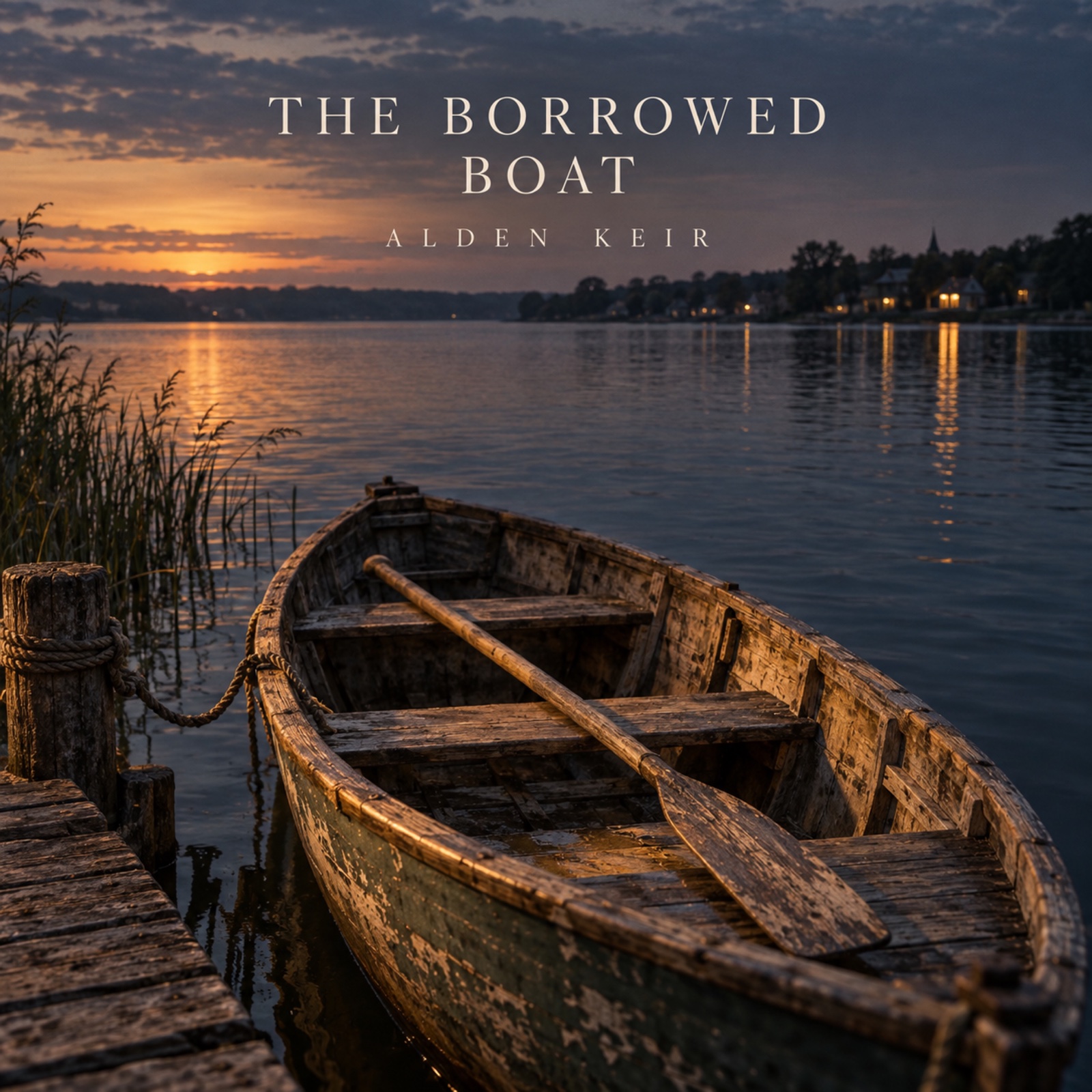The Borrowed Boat by Alden Keir cover artwork